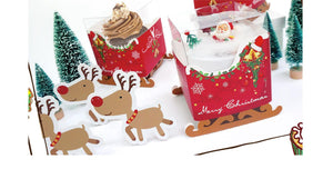 ✨聖誕雪橇盒✨折法教學