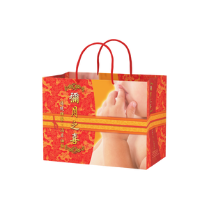 彌月油飯盒提袋_和風寶寶