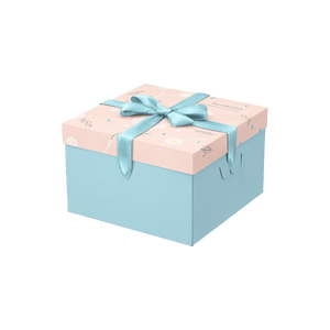 8吋上下蓋生日蛋糕盒(加高)_蒲公英
