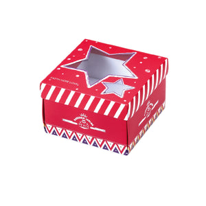 4入杯子蛋糕盒_美國聖誕 - 薪鼎包裝
