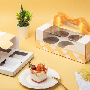 6入杯子蛋糕盒_蜜糖點點 - 薪鼎包裝